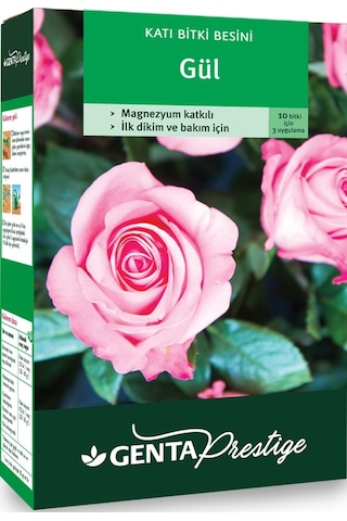 Genta Prestij Güller Için Katı Bitki Besini 800 Gr Genta Prestij Güller Için Katı Bitki Besini 800 Gr