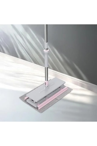 32 Cm Geniş Paletli 4xl Mop - 8 Adet Bez Hediyeli Açık Bej