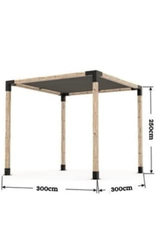 Pergola-kamelya Gölgelik Seti