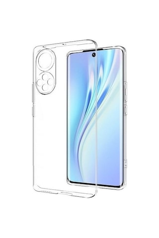 Kvy Huawei Nova 9 Kamera Korumalı Süper Silikon Kılıf