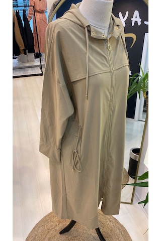 İnvee Kapşonlu Kap 6830 Camal Camal Camel