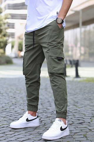 Madmext Haki Kargo Cep Erkek Jogger Pantolon 5461 Haki