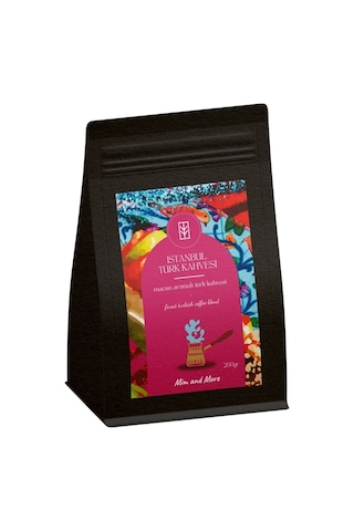 Mim And More İstanbul Türk Kahvesi Macun Aromalı Türk Kahvesi 200 G