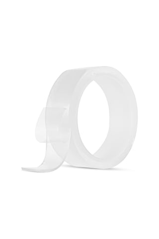 Konesam Transparan Akrilik Nano Bant - Yıkama Uygun Sürekli Yetenekli Çift Taraflı Bant 30mm X 3m X 2mm