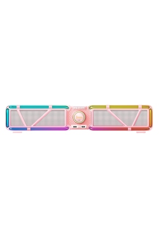 Divoom D-base 30w Masaüstü Bluetooth Gaming Hoparlör, Rgb Işıklı, Çift Portlu 35w Hızlı Şarj, Usb/au