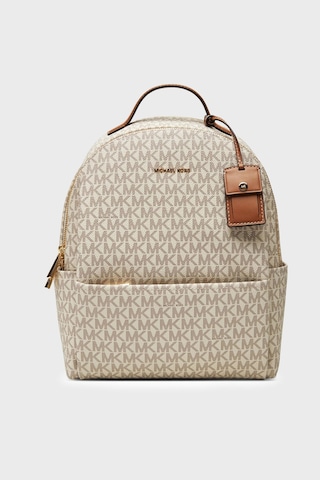 Michael Kors Logolu Ayarlanabilir Omuz Askılı Sırt Çantası 30t5g3xb2b149 Kadın Sırt Çantası 30t5g3xb2b 149 Ekru
