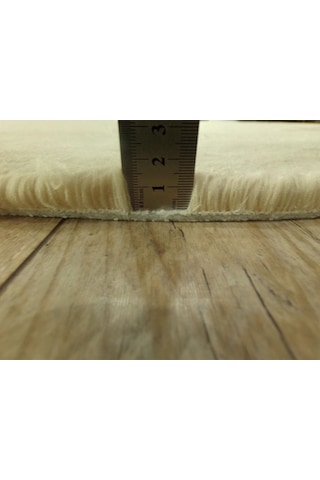 Balat Halı Dekoratif Kahverengi Peluş Yumuşak Yuvarlak-oval Halı Karışık, Çok Renkli