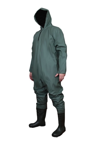 Su Geçirmez Pvc Çizmeli Boy Tulum Su İşleri - Balıkçı - Avcılık-