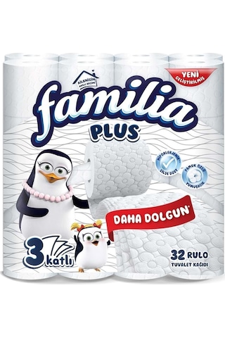 Familla Tuvalet Kağıdı Plus 3 Kat 32 Rulo