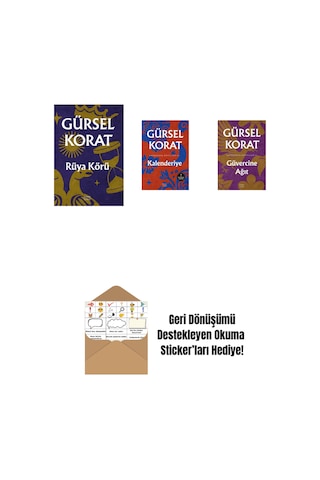 Rüya Körü + Kalenderiye + Güvercine Ağıt + Okuma Sticker'ları