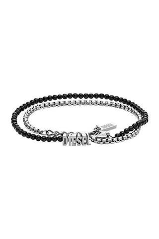 Diesel Djdx1542-040 Erkek Bileklik Metalik Gri