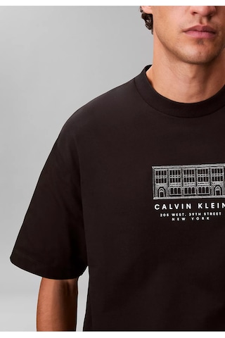 Calvin Klein Erkek Tişört-lv04rf823g Siyah