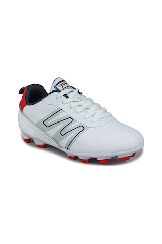 Jump 28843 Beyaz Üniseks Çocuk Çim Halı Saha Krampon Futbol Ayakkabısı Beyaz