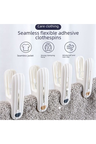 Springsun Ev İçin Plastik Rüzgar Direnciyle Kıyafet-corap-patlama Kurutma Klembi, İz Vermeyen Tasarım, 12 Adet Mor Paket Diğer