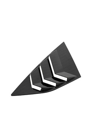 Symbee Ford Focus St Rs Mk3 İçin Abs Plastik Arka Cam Perdesi, Karbon Fiber Stili