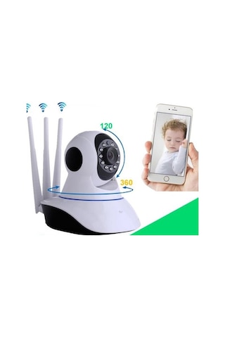 Angeleye Ks-515 Gece Görüşlü Hd 360 Derece Wifi İp Kamera