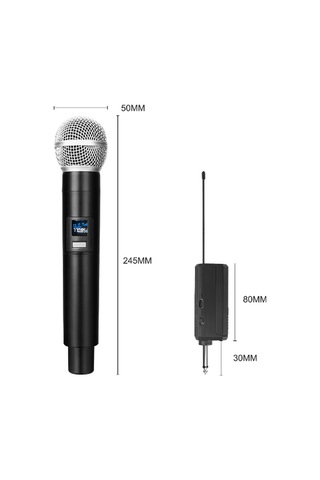 Ultratekno Wn05 Ses Sistemi Hoparlör İçin Kablosuz El Mikrofonu