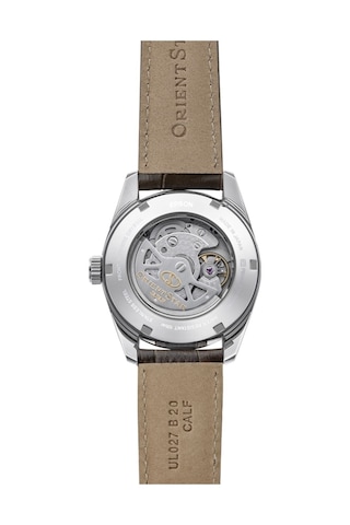 Orient Star Re-au0113y00b Kurmalı Otomatik Deri Kordon Gri Safir Cam 39 Mm Erkek Kol Saati