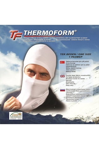 Thermoform Kar Maskesi