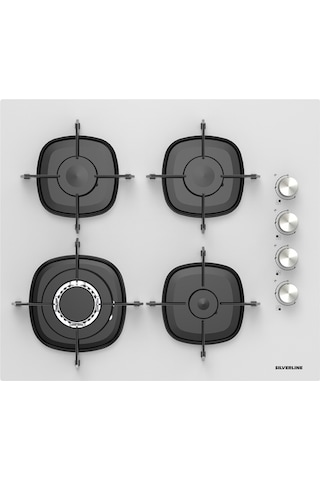 Silverline CS5629W01 Ankastre Ocak Beyaz