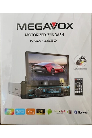 Megavox Mgx-1662 Motorlu 7" Androıd Indash Teyp