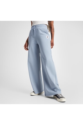 Converse Classic Kadın Loose Fit Mavi Eşofman Altı