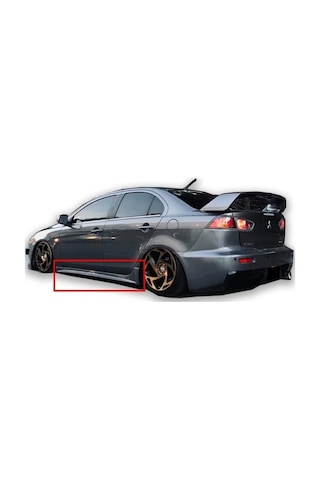 Mitsubishi Lancer Evo 2009 - 17 Marşpiyel Plastik Boyasız