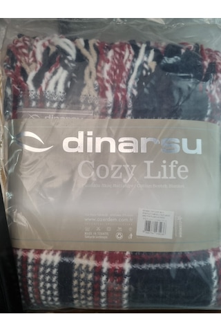 Dinarsucozylifetvbattaniyesi 130x 170 Plaid Lacivert