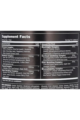 Universal Nutrition Anımal Advanced Cuts New Formula Cutting ...