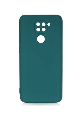 Xiaomi Redmi Note 9 Kılıf Zore Mara Lansman Kapak Koyu Yeşil