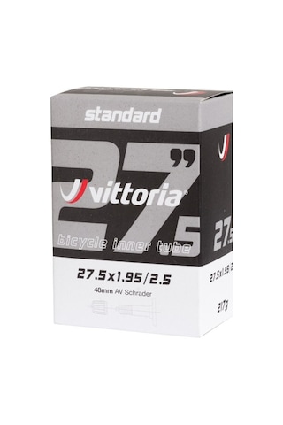 Vittoria Standart 27.5x2.50/3.00 Araba Sibop İç Lastik 48mm Siyah