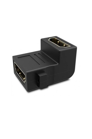 Hdmi Dirsek Adaptörü Dişi Dişi L Çevirici 90 Derece Dönüştürücü