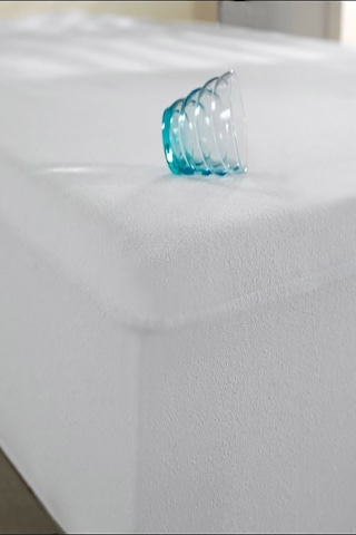 Altın Karma 160x200+30 Cm Pamuk Fitted Su Sıvı Geçirmez Yatak Koruyucu Alez Beyaz