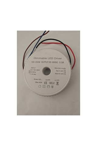 Dimmable Ayarlanabilir Led Avize Driver Sürücü 180-200w 5.5a