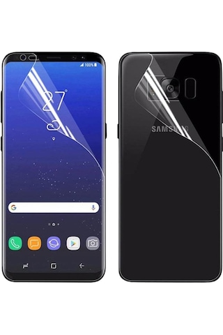 Samsung Galaxy Uyumlu M13 5G Ön-Arka Darbe Emici HD Ekran Koruyucu Kaplama