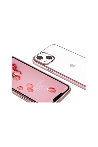 Apple Uyumlu iPhone 13 Mini Kılıf Zore Pixel Kapak Pembe