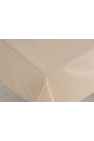 Düz Masa Örtüsü Bej