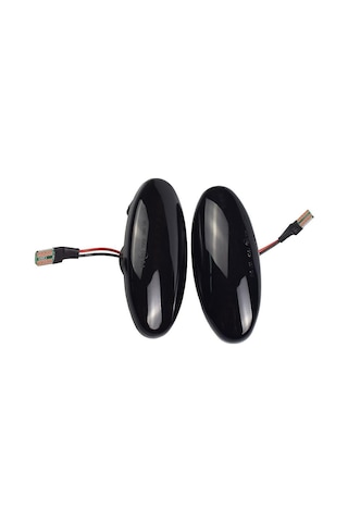 Teltree Nissan Navara D22/np300/frontier 1998-2005 İçin Amber Led Yan İşık, Plug&play, 50.000+ Saat Ömür, Smoked Kasa