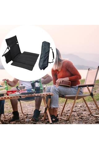 Homyl Bahçe, Trekking Ve Doğa Yürüyüşü İçin Katlanabilir Siyah