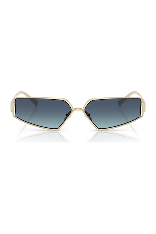 Tiffany Co. Tf 3113kb 62239s 60 Kadın Geometrik Gold Degrade Metal Güneş Gözlüğü Altın
