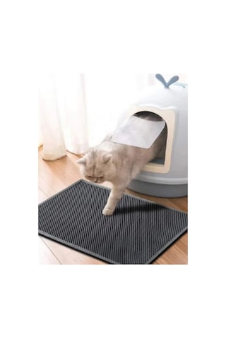 Pettrap Elekli Kedi Tuvalet Önü Paspası Kedi Kumu Paspası