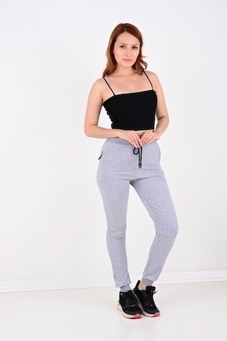 Black Steel 2 Iplik Düz Kadın Eşofman Altı-2200 Byn-2200 Çok Renkli