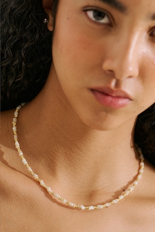 Pearl Boncuk Kolye Ekru Ss26kly00015-02