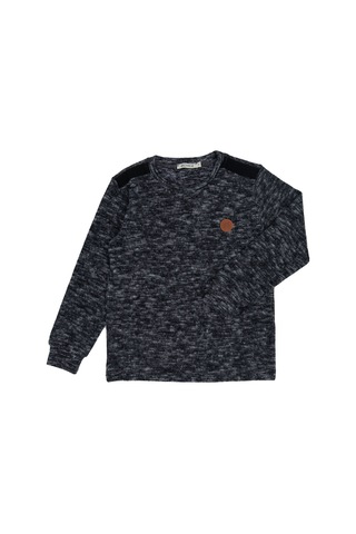 Erkek Çocuk Yumuşacık Siyah Eşofman Takımı