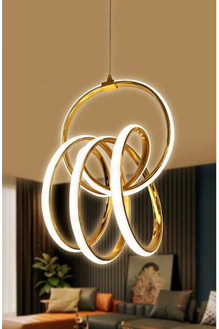 Fokus Gold 3renk Led Sarkıt Gold