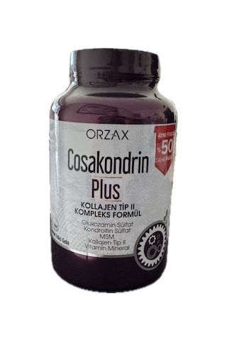 Cosakondrin Plus 90 Tablet 60 Tb Aynı Fiyata %50 Daha Fazla