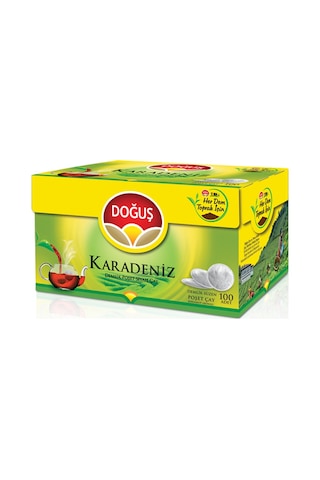 Doğuş Karadeniz Bergamot Aromalı Siyah Demlik Süzen Poşet Çay 4'lü 100 x 3.2 G Doğuş Karadeniz Bergamot Aromalı Siyah Demlik Süzen Poşet Çay 4'lü 100 x 3.2 G
