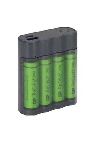 GP X411 AA 2700 Serisi USB Pil Şarj Cihazı + Powerbank