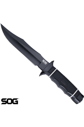Sog S10b-k Tech Bowie Siyah Kamp Bıçak Siyah