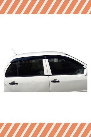 Skoda Fabia Sedan 1999-2009 Modellerine Özel 4'lü Mügen Tip Cam Rüzgarlığı